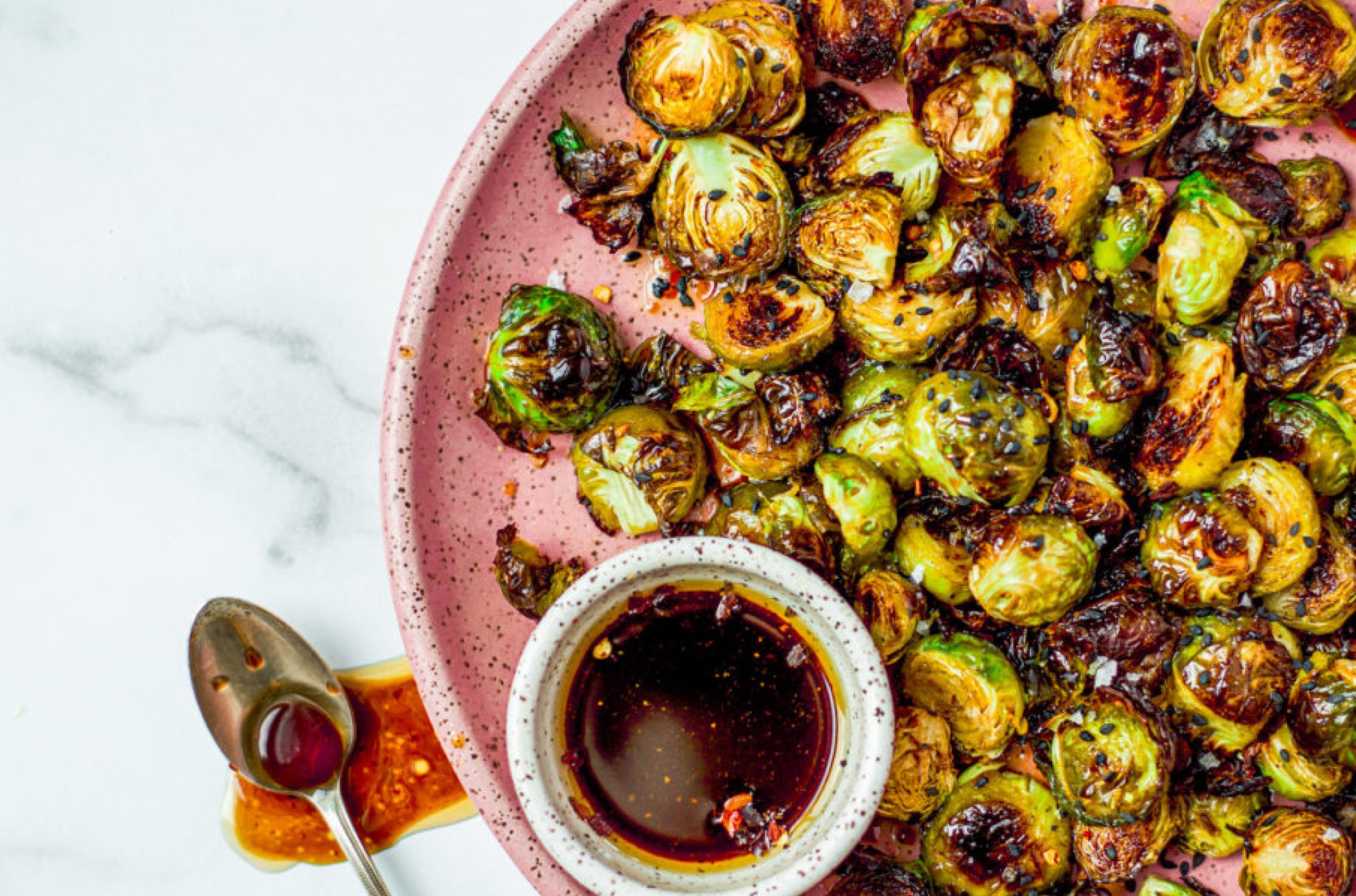 Recipe: Maple Soy Glazed Brussel Sprouts
